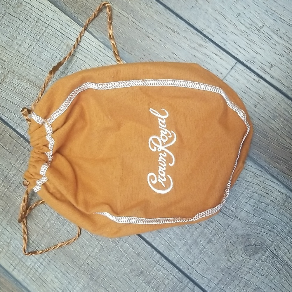 Crown Royal bag orange